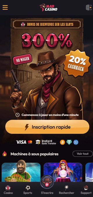 Découvrez les Meilleures Offres de Mad Casino pour les Joueurs Français en 2024